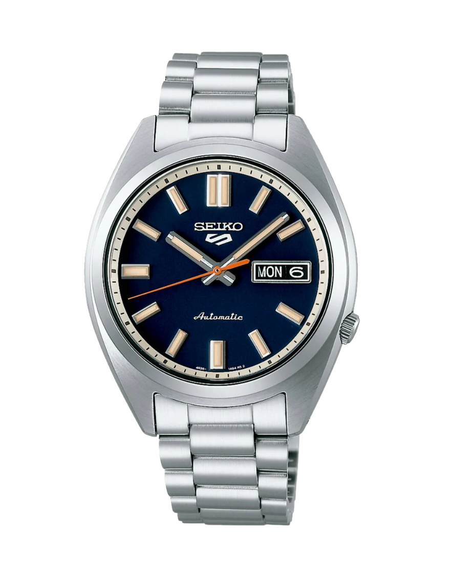 Seiko 5 Sports Automático SRPK87K1 reloj hombre acero esfera azul