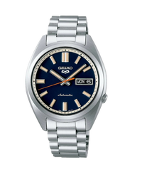 Seiko 5 Sports Automático SRPK87K1 reloj hombre acero esfera azul