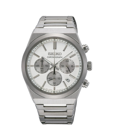 Seiko Essentials Cronógrafo Esfera Blanca SSB451P1