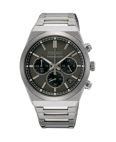 Seiko Essentials Cronógrafo Esfera Negra SSB455P1