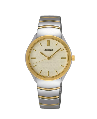 Seiko Ladies Cuarzo 3 Agujas Bicolor SUR550P1