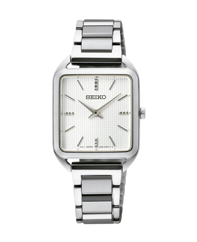 Seiko Ladies Cuarzo Caja Cuadrada Blanca SWR073P1