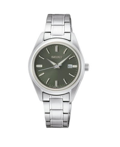 Seiko Neo Classic 3 Agujas Cristal Zafiro Verd SUR533P1