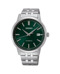 Seiko Neo Classic Automático SRPH89K1 reloj hombre acero esfera verde