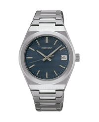 Seiko Neo Classic Essentials SUR575P1 reloj hombre acero esfera azul