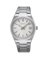 Seiko Neo Classic Essentials SUR573P1 reloj hombre acero esfera blanca