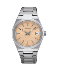 Seiko Neo Classic Essentials SUR577P1 reloj hombre acero esfera beige