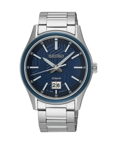 Seiko Neo Sports 3 Agujas Brazalete Bisel Azul SUR559P1