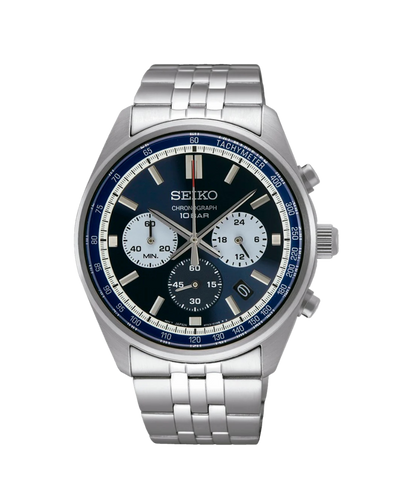 Seiko Neo Sports Crono 41,5mm Esf Azul Marino SSB427P1
