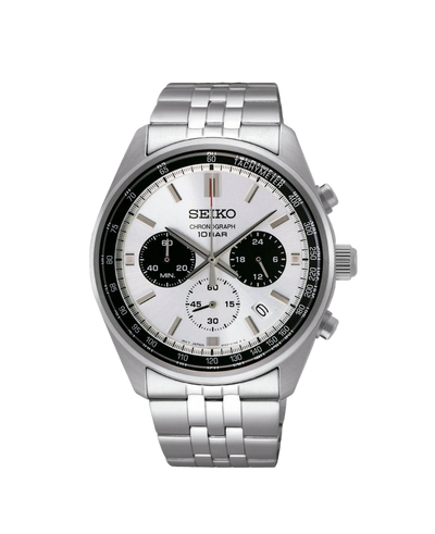 Seiko Neo Sports Crono 41,5mm Esf Blanca SSB425P1