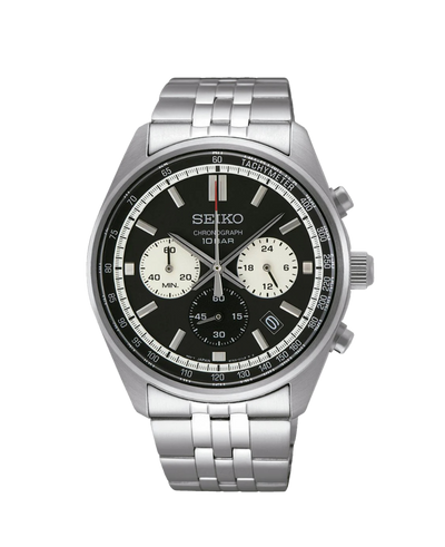 Seiko Neo Sports Crono 41,5mm Esf Negra SSB429P1