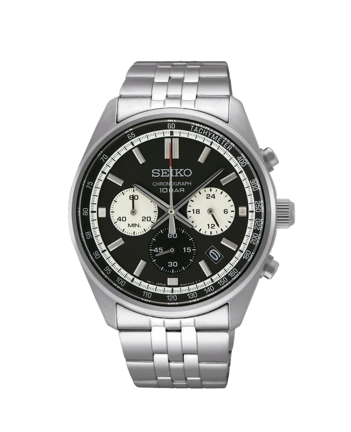 Seiko Neo Sports Crono 41,5mm Esf Negra SSB429P1