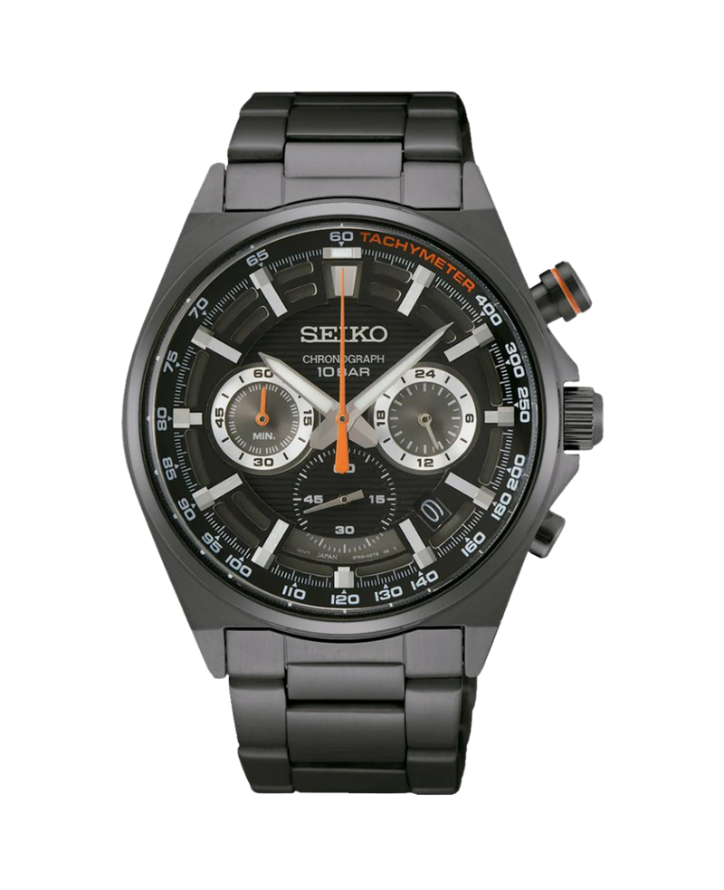 Seiko Neo Sports Cronógrafo SSB399P1 reloj hombre acero negro