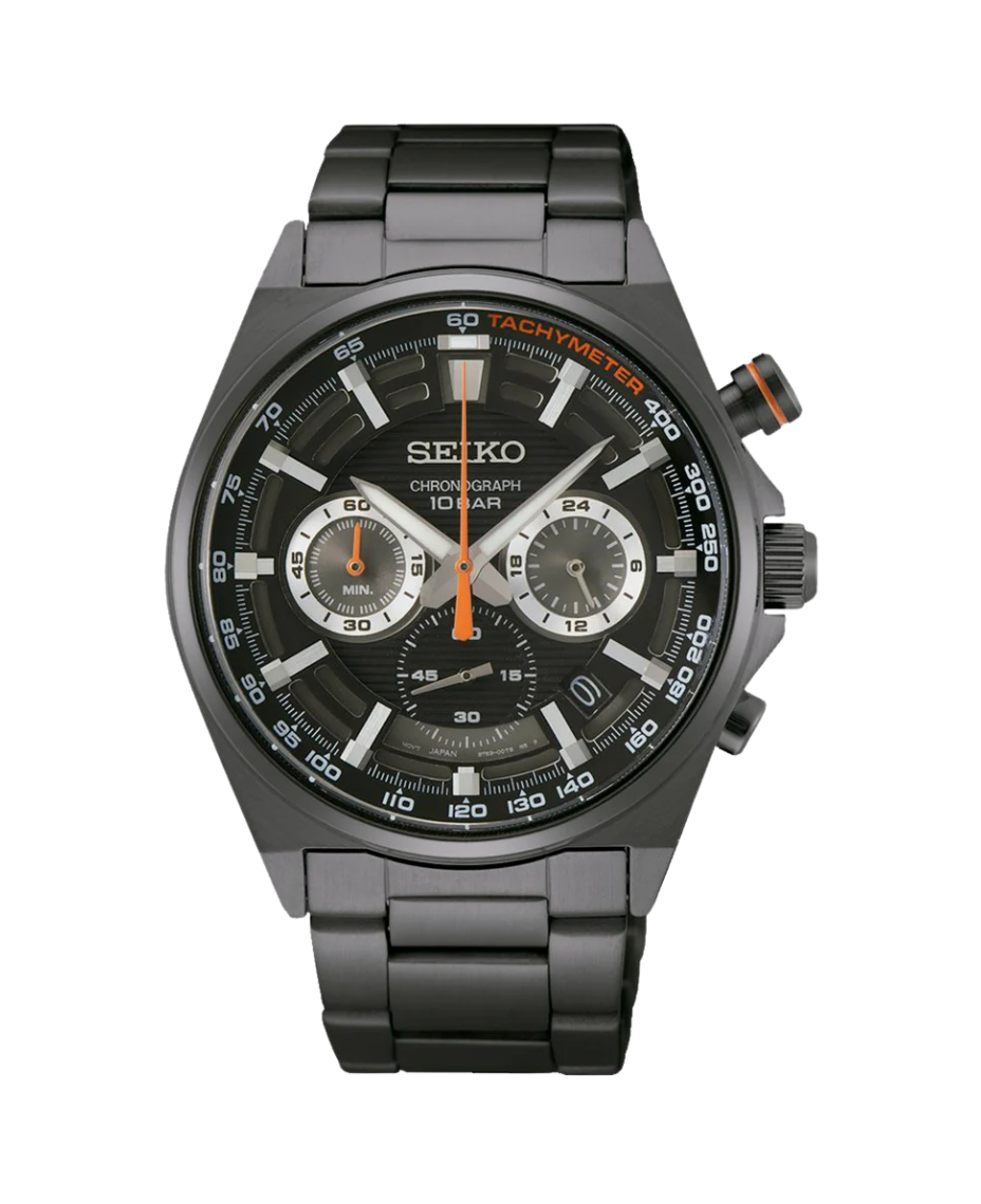 Seiko Neo Sports Cronógrafo SSB399P1 reloj hombre acero negro