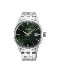Seiko Presage Cocktail Automático SRPE15J1 reloj hombre acero esfera verde