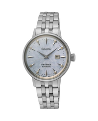 Seiko Presage Cocktail Automático SRE007J1 reloj mujer acero azul