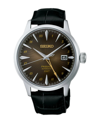 Seiko Presage Cocktail Automático SSK039J1 reloj hombre acero esfera marrón