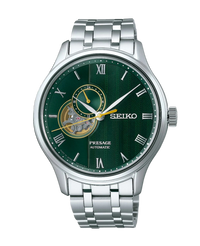Seiko Presage Jardín Japonés SSA463J1 reloj hombre acero esfera verde