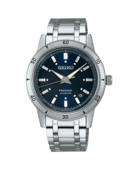 Seiko Presage Style 60's Automático SRPL07J1 reloj hombre acero esfera azul