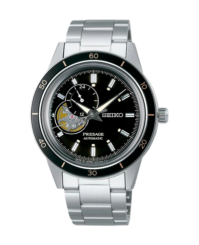 SEIKO PRESAGE STYLE 60'S SKELETON BLACK