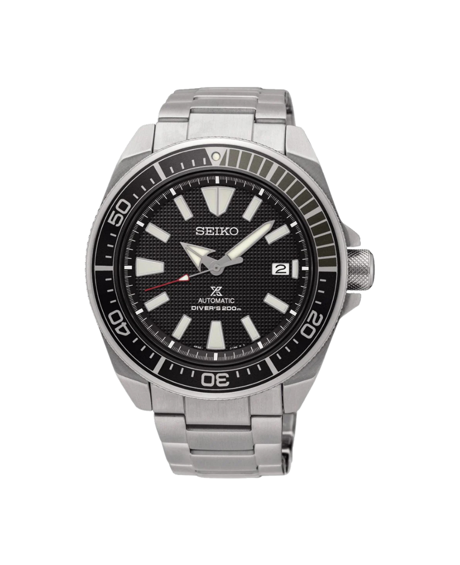 Seiko Prospex Samurai Automático SRPF03K1 reloj hombre acero negro
