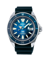 Seiko Prospex Diver's Padi King Samurai SRPJ93K1 reloj hombre acero esfera azul