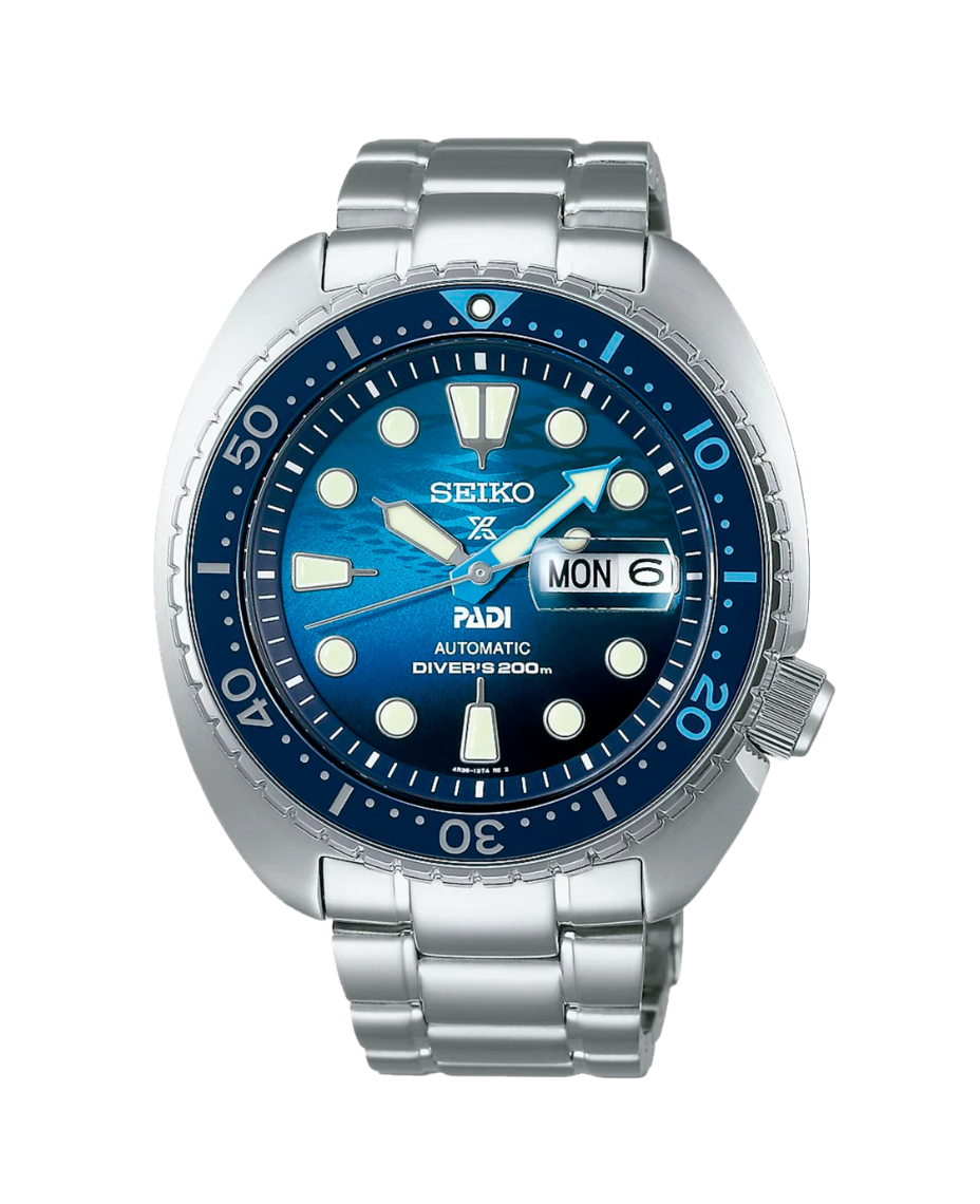 Seiko Prospex Diver's Padi King Turtle SRPK01K1 reloj hombre acero azul