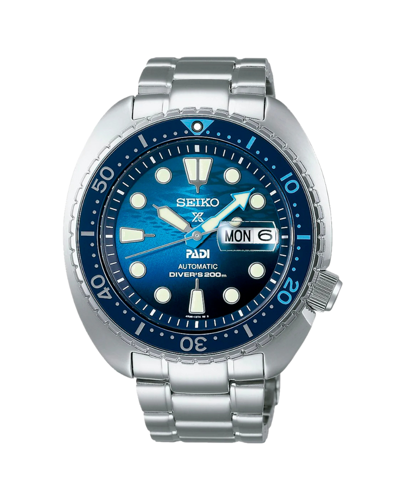 Seiko Prospex Diver's Padi King Turtle SRPK01K1 reloj hombre acero azul