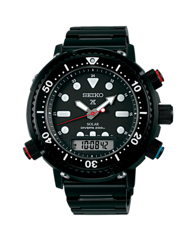 Seiko Prospex Diver's Solar Ana-digi Negro EL SNJ037P1