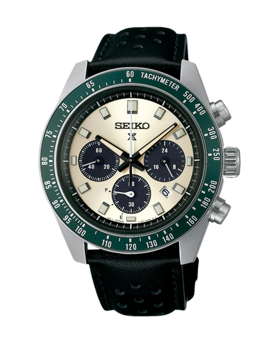Seiko Prospex Speedtimer Solar Bisel Verde SSC943P1