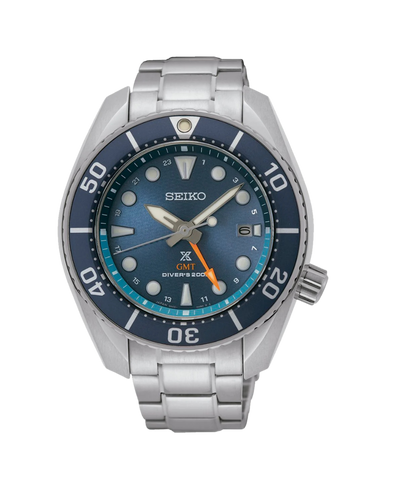 Seiko Prospex Sumo Solar GMT Esfera Azul SFK001J1