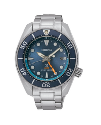 Seiko Prospex Sumo Solar GMT SFK001J1 reloj hombre acero esfera azul