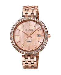 Casio Collection SHE-4052PG-4AUEF reloj mujer acero inoxidable oro rosado