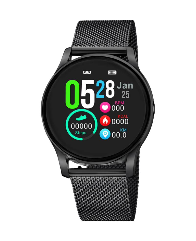 Lotus Smartwatch 50002/A reloj mujer aleación zinc negro con pulsera acero