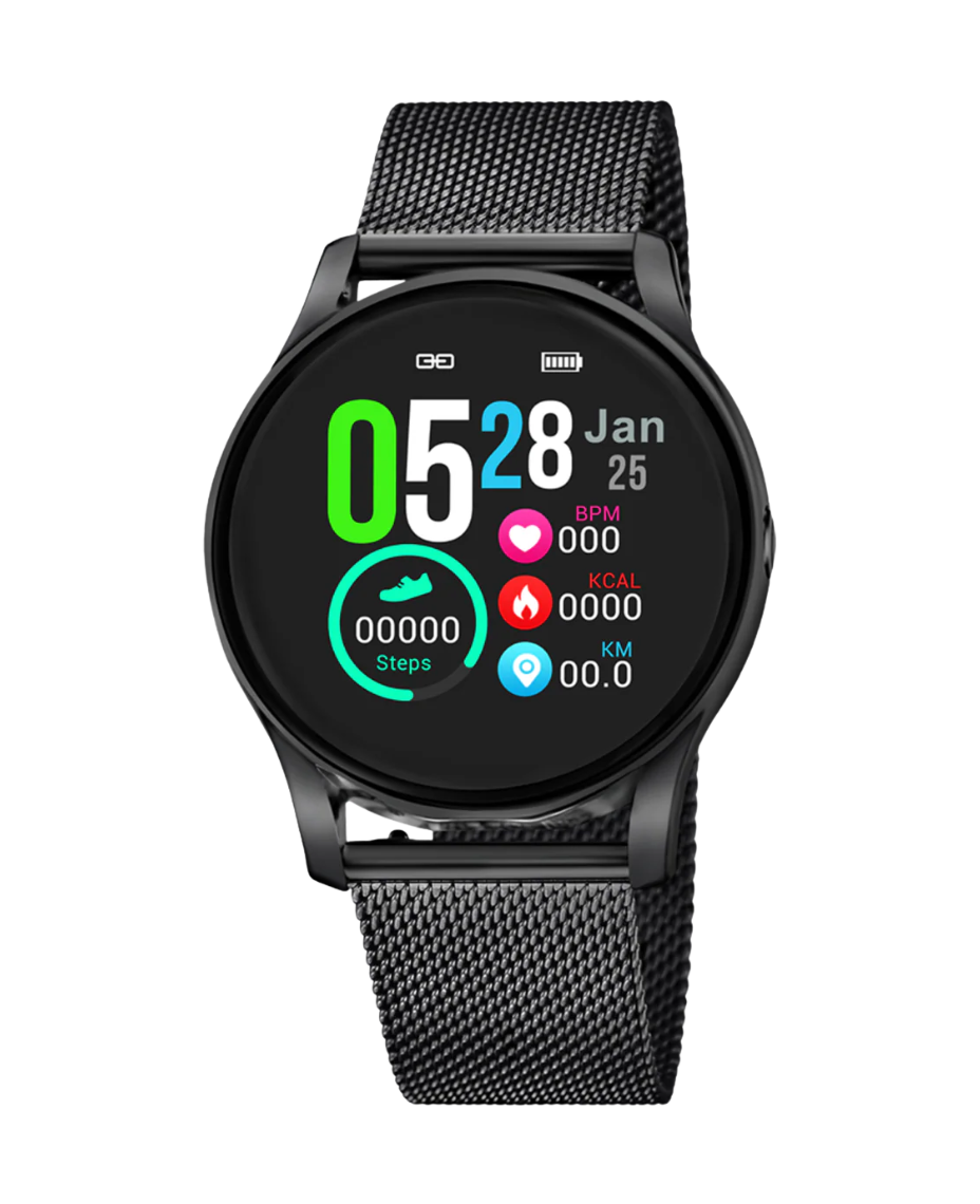 Lotus Smartwatch 50002/A reloj mujer aleación zinc negro con pulsera acero