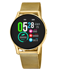 Lotus Smartwatch 50003/A reloj mujer aleación zinc pulsera dorada esfera negra