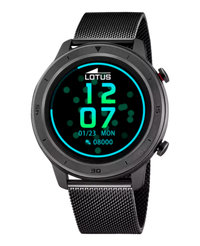 Lotus Smartwatch 50023/1 reloj inteligente hombre aleación zinc negro con pulsera acero