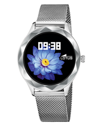 Lotus Classic 50035/1 smartwatch mujer acero inoxidable esfera negra plateado
