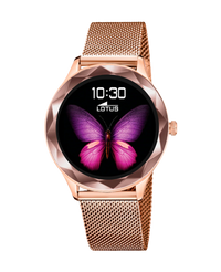 Lotus Classic 50036/1 smartwatch mujer acero rosa esfera negra